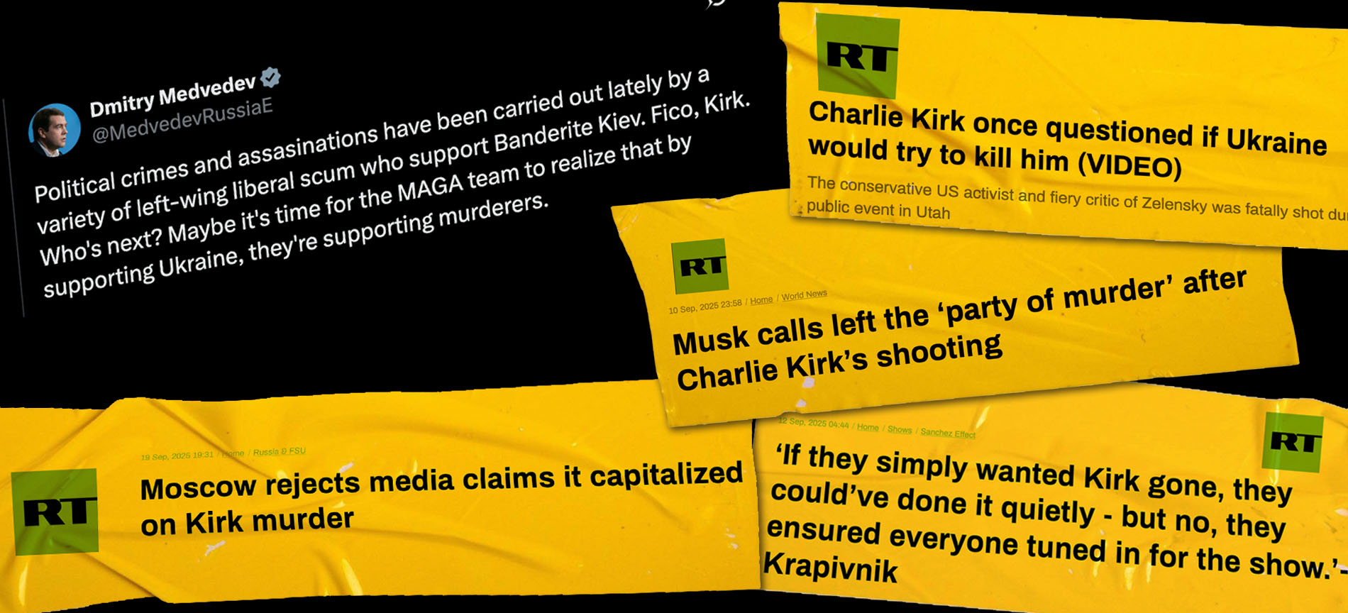 Weaponizing Tragedy: Russian State Media’s Exploitation of Charlie Kirk’s Murder