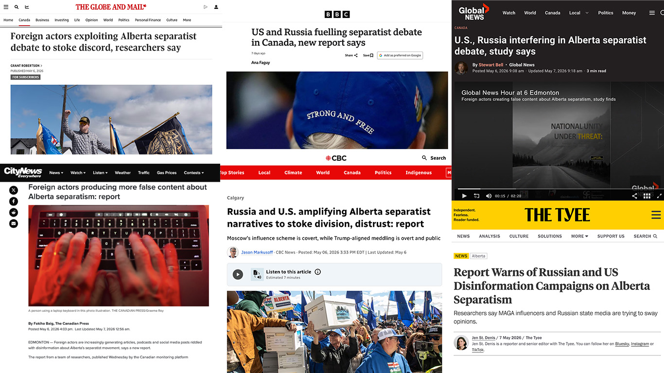 Global Media Coverage of Alberta Report